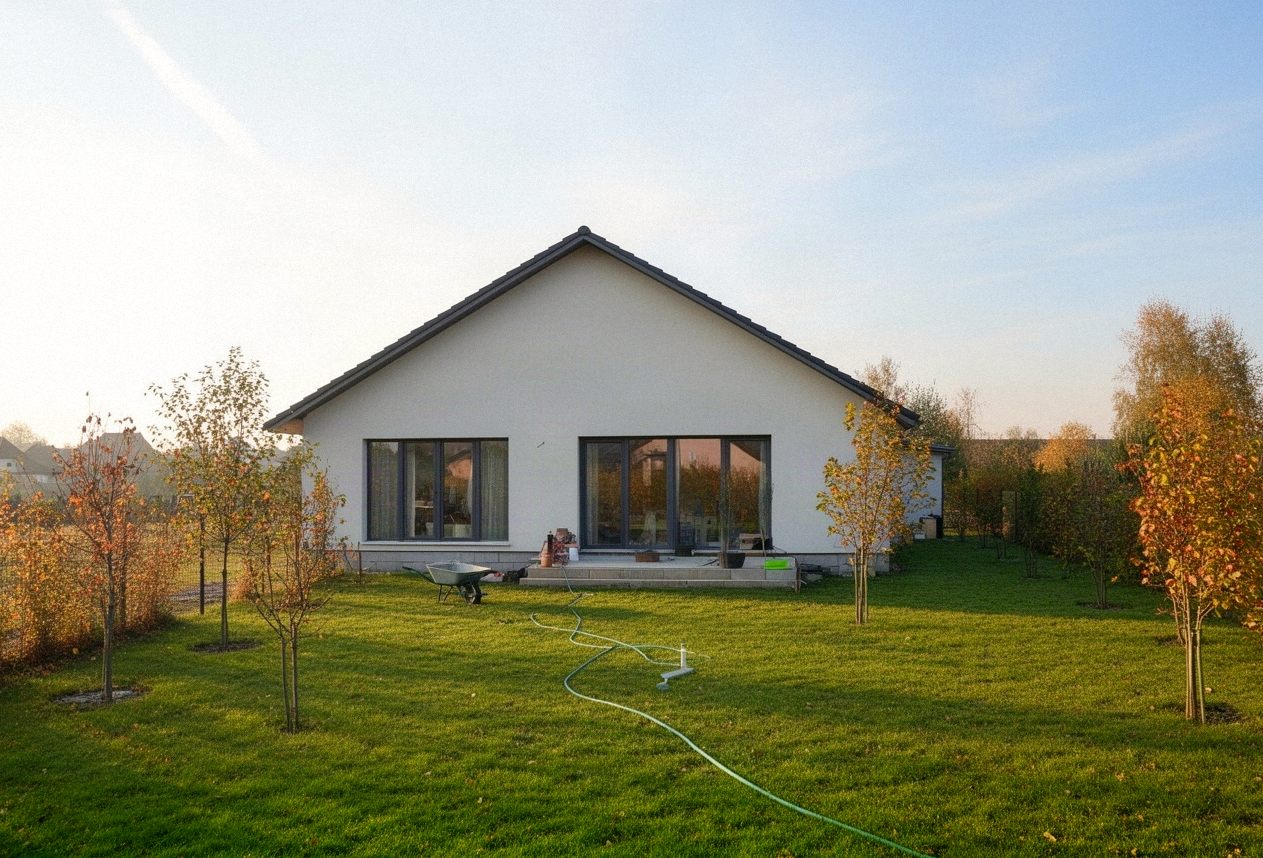 Projekty domów parterowych: układ, metraż i działka
